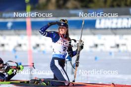 17.12.2023, Lenzerheide, Switzerland (SUI): Justine Braisaz-Bouchet (FRA) - IBU World Cup Biathlon, mass women, Lenzerheide (SUI). www.nordicfocus.com. © Manzoni/NordicFocus. Every downloaded picture is fee-liable.