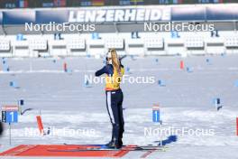 17.12.2023, Lenzerheide, Switzerland (SUI): Ingrid Landmark Tandrevold (NOR) - IBU World Cup Biathlon, mass women, Lenzerheide (SUI). www.nordicfocus.com. © Manzoni/NordicFocus. Every downloaded picture is fee-liable.