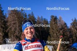 17.12.2023, Lenzerheide, Switzerland (SUI): Linn Persson (SWE) - IBU World Cup Biathlon, mass women, Lenzerheide (SUI). www.nordicfocus.com. © Manzoni/NordicFocus. Every downloaded picture is fee-liable.