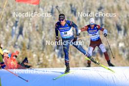 16.12.2023, Lenzerheide, Switzerland (SUI): Quentin Fillon Maillet (FRA) - IBU World Cup Biathlon, pursuit men, Lenzerheide (SUI). www.nordicfocus.com. © Manzoni/NordicFocus. Every downloaded picture is fee-liable.