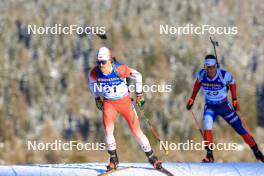 16.12.2023, Lenzerheide, Switzerland (SUI): Adam Runnalls (CAN) - IBU World Cup Biathlon, pursuit men, Lenzerheide (SUI). www.nordicfocus.com. © Manzoni/NordicFocus. Every downloaded picture is fee-liable.