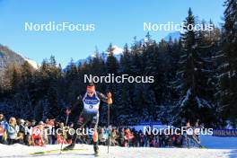 16.12.2023, Lenzerheide, Switzerland (SUI): Philipp Nawrath (GER) - IBU World Cup Biathlon, pursuit men, Lenzerheide (SUI). www.nordicfocus.com. © Manzoni/NordicFocus. Every downloaded picture is fee-liable.
