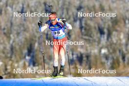 16.12.2023, Lenzerheide, Switzerland (SUI): Joscha Burkhalter (SUI) - IBU World Cup Biathlon, pursuit men, Lenzerheide (SUI). www.nordicfocus.com. © Manzoni/NordicFocus. Every downloaded picture is fee-liable.