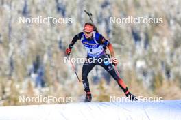 16.12.2023, Lenzerheide, Switzerland (SUI): Benedikt Doll (GER) - IBU World Cup Biathlon, pursuit men, Lenzerheide (SUI). www.nordicfocus.com. © Manzoni/NordicFocus. Every downloaded picture is fee-liable.