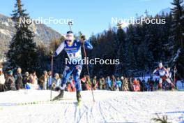 16.12.2023, Lenzerheide, Switzerland (SUI): Otto Invenius (FIN) - IBU World Cup Biathlon, pursuit men, Lenzerheide (SUI). www.nordicfocus.com. © Manzoni/NordicFocus. Every downloaded picture is fee-liable.