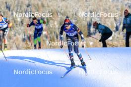 16.12.2023, Lenzerheide, Switzerland (SUI): Vetle Sjaastad Christiansen (NOR) - IBU World Cup Biathlon, pursuit men, Lenzerheide (SUI). www.nordicfocus.com. © Manzoni/NordicFocus. Every downloaded picture is fee-liable.