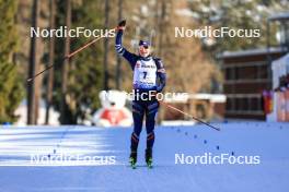16.12.2023, Lenzerheide, Switzerland (SUI): Justine Braisaz-Bouchet (FRA) - IBU World Cup Biathlon, pursuit women, Lenzerheide (SUI). www.nordicfocus.com. © Manzoni/NordicFocus. Every downloaded picture is fee-liable.