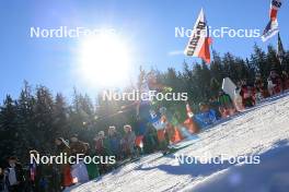 16.12.2023, Lenzerheide, Switzerland (SUI): Lucie Charvatova (CZE) - IBU World Cup Biathlon, pursuit women, Lenzerheide (SUI). www.nordicfocus.com. © Manzoni/NordicFocus. Every downloaded picture is fee-liable.