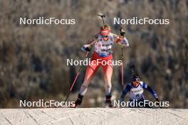 16.12.2023, Lenzerheide, Switzerland (SUI): Amy Baserga (SUI) - IBU World Cup Biathlon, pursuit women, Lenzerheide (SUI). www.nordicfocus.com. © Manzoni/NordicFocus. Every downloaded picture is fee-liable.