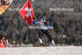 16.12.2023, Lenzerheide, Switzerland (SUI): Tuuli Tomingas (EST) - IBU World Cup Biathlon, pursuit women, Lenzerheide (SUI). www.nordicfocus.com. © Manzoni/NordicFocus. Every downloaded picture is fee-liable.