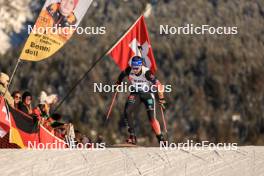 16.12.2023, Lenzerheide, Switzerland (SUI): Franziska Preuss (GER) - IBU World Cup Biathlon, pursuit women, Lenzerheide (SUI). www.nordicfocus.com. © Manzoni/NordicFocus. Every downloaded picture is fee-liable.