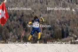 16.12.2023, Lenzerheide, Switzerland (SUI): Linn Persson (SWE) - IBU World Cup Biathlon, pursuit women, Lenzerheide (SUI). www.nordicfocus.com. © Manzoni/NordicFocus. Every downloaded picture is fee-liable.