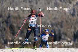 16.12.2023, Lenzerheide, Switzerland (SUI): Karoline Offigstad Knotten (NOR) - IBU World Cup Biathlon, pursuit women, Lenzerheide (SUI). www.nordicfocus.com. © Manzoni/NordicFocus. Every downloaded picture is fee-liable.