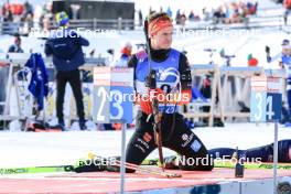15.12.2023, Lenzerheide, Switzerland (SUI): Philipp Horn (GER) - IBU World Cup Biathlon, sprint men, Lenzerheide (SUI). www.nordicfocus.com. © Manzoni/NordicFocus. Every downloaded picture is fee-liable.