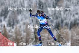 15.12.2023, Lenzerheide, Switzerland (SUI): Eric Perrot (FRA) - IBU World Cup Biathlon, sprint men, Lenzerheide (SUI). www.nordicfocus.com. © Manzoni/NordicFocus. Every downloaded picture is fee-liable.