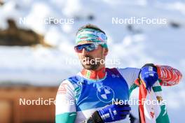 15.12.2023, Lenzerheide, Switzerland (SUI): Anton Sinapov (BUL) - IBU World Cup Biathlon, sprint men, Lenzerheide (SUI). www.nordicfocus.com. © Manzoni/NordicFocus. Every downloaded picture is fee-liable.