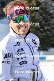 15.12.2023, Lenzerheide, Switzerland (SUI): Johannes Dale-Skjevdal (NOR) - IBU World Cup Biathlon, sprint men, Lenzerheide (SUI). www.nordicfocus.com. © Manzoni/NordicFocus. Every downloaded picture is fee-liable.