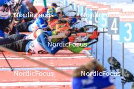 15.12.2023, Lenzerheide, Switzerland (SUI): Lovro Planko (SLO) - IBU World Cup Biathlon, sprint men, Lenzerheide (SUI). www.nordicfocus.com. © Manzoni/NordicFocus. Every downloaded picture is fee-liable.