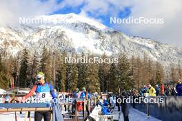 15.12.2023, Lenzerheide, Switzerland (SUI): George Coltea (ROU) - IBU World Cup Biathlon, sprint men, Lenzerheide (SUI). www.nordicfocus.com. © Manzoni/NordicFocus. Every downloaded picture is fee-liable.