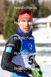 15.12.2023, Lenzerheide, Switzerland (SUI): Johannes Kuehn (GER) - IBU World Cup Biathlon, sprint men, Lenzerheide (SUI). www.nordicfocus.com. © Manzoni/NordicFocus. Every downloaded picture is fee-liable.
