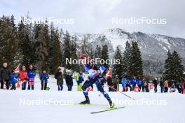 15.12.2023, Lenzerheide, Switzerland (SUI): Johannes Dale-Skjevdal (NOR) - IBU World Cup Biathlon, sprint men, Lenzerheide (SUI). www.nordicfocus.com. © Manzoni/NordicFocus. Every downloaded picture is fee-liable.