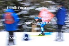 15.12.2023, Lenzerheide, Switzerland (SUI): Kristo Siimer (EST) - IBU World Cup Biathlon, sprint men, Lenzerheide (SUI). www.nordicfocus.com. © Manzoni/NordicFocus. Every downloaded picture is fee-liable.