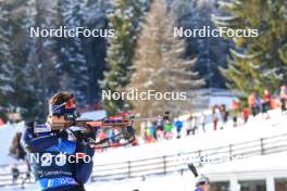 15.12.2023, Lenzerheide, Switzerland (SUI): Tommaso Giacomel (ITA) - IBU World Cup Biathlon, sprint men, Lenzerheide (SUI). www.nordicfocus.com. © Manzoni/NordicFocus. Every downloaded picture is fee-liable.