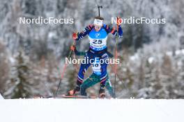 15.12.2023, Lenzerheide, Switzerland (SUI): Fabien Claude (FRA) - IBU World Cup Biathlon, sprint men, Lenzerheide (SUI). www.nordicfocus.com. © Manzoni/NordicFocus. Every downloaded picture is fee-liable.