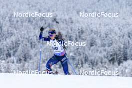 14.12.2023, Lenzerheide, Switzerland (SUI): Sophie Chauveau (FRA) - IBU World Cup Biathlon, sprint women, Lenzerheide (SUI). www.nordicfocus.com. © Manzoni/NordicFocus. Every downloaded picture is fee-liable.