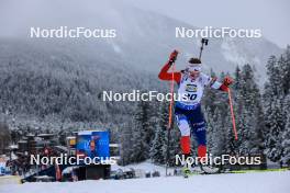 14.12.2023, Lenzerheide, Switzerland (SUI): Jessica Jislova (CZE) - IBU World Cup Biathlon, sprint women, Lenzerheide (SUI). www.nordicfocus.com. © Manzoni/NordicFocus. Every downloaded picture is fee-liable.