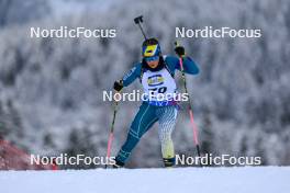 14.12.2023, Lenzerheide, Switzerland (SUI): Darcie Morton (AUS) - IBU World Cup Biathlon, sprint women, Lenzerheide (SUI). www.nordicfocus.com. © Manzoni/NordicFocus. Every downloaded picture is fee-liable.