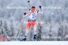 14.12.2023, Lenzerheide, Switzerland (SUI): Aita Gasparin (SUI) - IBU World Cup Biathlon, sprint women, Lenzerheide (SUI). www.nordicfocus.com. © Manzoni/NordicFocus. Every downloaded picture is fee-liable.