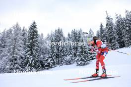 14.12.2023, Lenzerheide, Switzerland (SUI): Tamara Steiner (AUT) - IBU World Cup Biathlon, sprint women, Lenzerheide (SUI). www.nordicfocus.com. © Manzoni/NordicFocus. Every downloaded picture is fee-liable.