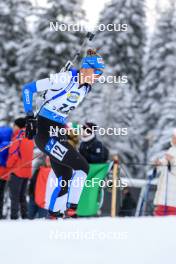 14.12.2023, Lenzerheide, Switzerland (SUI): Susan Kuelm (EST) - IBU World Cup Biathlon, sprint women, Lenzerheide (SUI). www.nordicfocus.com. © Manzoni/NordicFocus. Every downloaded picture is fee-liable.