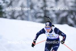 14.12.2023, Lenzerheide, Switzerland (SUI): Rebecca Passler (ITA) - IBU World Cup Biathlon, sprint women, Lenzerheide (SUI). www.nordicfocus.com. © Manzoni/NordicFocus. Every downloaded picture is fee-liable.