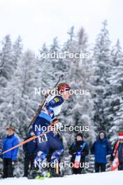 14.12.2023, Lenzerheide, Switzerland (SUI): Karoline Offigstad Knotten (NOR) - IBU World Cup Biathlon, sprint women, Lenzerheide (SUI). www.nordicfocus.com. © Manzoni/NordicFocus. Every downloaded picture is fee-liable.