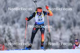 14.12.2023, Lenzerheide, Switzerland (SUI): Vanessa Voigt (GER) - IBU World Cup Biathlon, sprint women, Lenzerheide (SUI). www.nordicfocus.com. © Manzoni/NordicFocus. Every downloaded picture is fee-liable.
