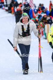 14.12.2023, Lenzerheide, Switzerland (SUI): Kein Einaste (EST), coach Team Switzerland - IBU World Cup Biathlon, sprint women, Lenzerheide (SUI). www.nordicfocus.com. © Manzoni/NordicFocus. Every downloaded picture is fee-liable.