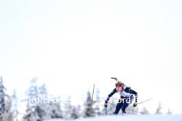 14.12.2023, Lenzerheide, Switzerland (SUI): Juni Arnekleiv (NOR) - IBU World Cup Biathlon, sprint women, Lenzerheide (SUI). www.nordicfocus.com. © Manzoni/NordicFocus. Every downloaded picture is fee-liable.