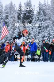 14.12.2023, Lenzerheide, Switzerland (SUI): Selina Grotian (GER) - IBU World Cup Biathlon, sprint women, Lenzerheide (SUI). www.nordicfocus.com. © Manzoni/NordicFocus. Every downloaded picture is fee-liable.