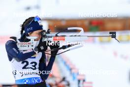 14.12.2023, Lenzerheide, Switzerland (SUI): Rebecca Passler (ITA) - IBU World Cup Biathlon, sprint women, Lenzerheide (SUI). www.nordicfocus.com. © Manzoni/NordicFocus. Every downloaded picture is fee-liable.