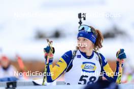 14.12.2023, Lenzerheide, Switzerland (SUI): Linn Persson (SWE) - IBU World Cup Biathlon, sprint women, Lenzerheide (SUI). www.nordicfocus.com. © Manzoni/NordicFocus. Every downloaded picture is fee-liable.