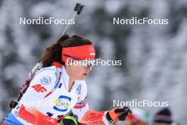 14.12.2023, Lenzerheide, Switzerland (SUI): Anna Maka (POL) - IBU World Cup Biathlon, sprint women, Lenzerheide (SUI). www.nordicfocus.com. © Manzoni/NordicFocus. Every downloaded picture is fee-liable.