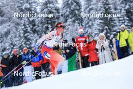 14.12.2023, Lenzerheide, Switzerland (SUI): Lena Haecki-Gross (SUI) - IBU World Cup Biathlon, sprint women, Lenzerheide (SUI). www.nordicfocus.com. © Manzoni/NordicFocus. Every downloaded picture is fee-liable.
