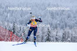 14.12.2023, Lenzerheide, Switzerland (SUI): Ingrid Landmark Tandrevold (NOR) - IBU World Cup Biathlon, sprint women, Lenzerheide (SUI). www.nordicfocus.com. © Manzoni/NordicFocus. Every downloaded picture is fee-liable.