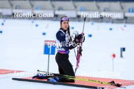 14.12.2023, Lenzerheide, Switzerland (SUI): Beatrice Trabucchi (ITA) - IBU World Cup Biathlon, sprint women, Lenzerheide (SUI). www.nordicfocus.com. © Manzoni/NordicFocus. Every downloaded picture is fee-liable.