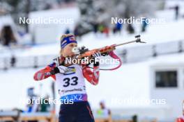 14.12.2023, Lenzerheide, Switzerland (SUI): Anna Gandler (AUT) - IBU World Cup Biathlon, sprint women, Lenzerheide (SUI). www.nordicfocus.com. © Manzoni/NordicFocus. Every downloaded picture is fee-liable.