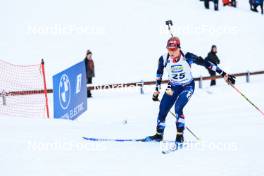 14.12.2023, Lenzerheide, Switzerland (SUI): Juni Arnekleiv (NOR) - IBU World Cup Biathlon, sprint women, Lenzerheide (SUI). www.nordicfocus.com. © Manzoni/NordicFocus. Every downloaded picture is fee-liable.
