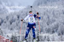 14.12.2023, Lenzerheide, Switzerland (SUI): Noora Kaisa Keranen (FIN) - IBU World Cup Biathlon, sprint women, Lenzerheide (SUI). www.nordicfocus.com. © Manzoni/NordicFocus. Every downloaded picture is fee-liable.