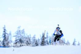 14.12.2023, Lenzerheide, Switzerland (SUI): Tuuli Tomingas (EST) - IBU World Cup Biathlon, sprint women, Lenzerheide (SUI). www.nordicfocus.com. © Manzoni/NordicFocus. Every downloaded picture is fee-liable.